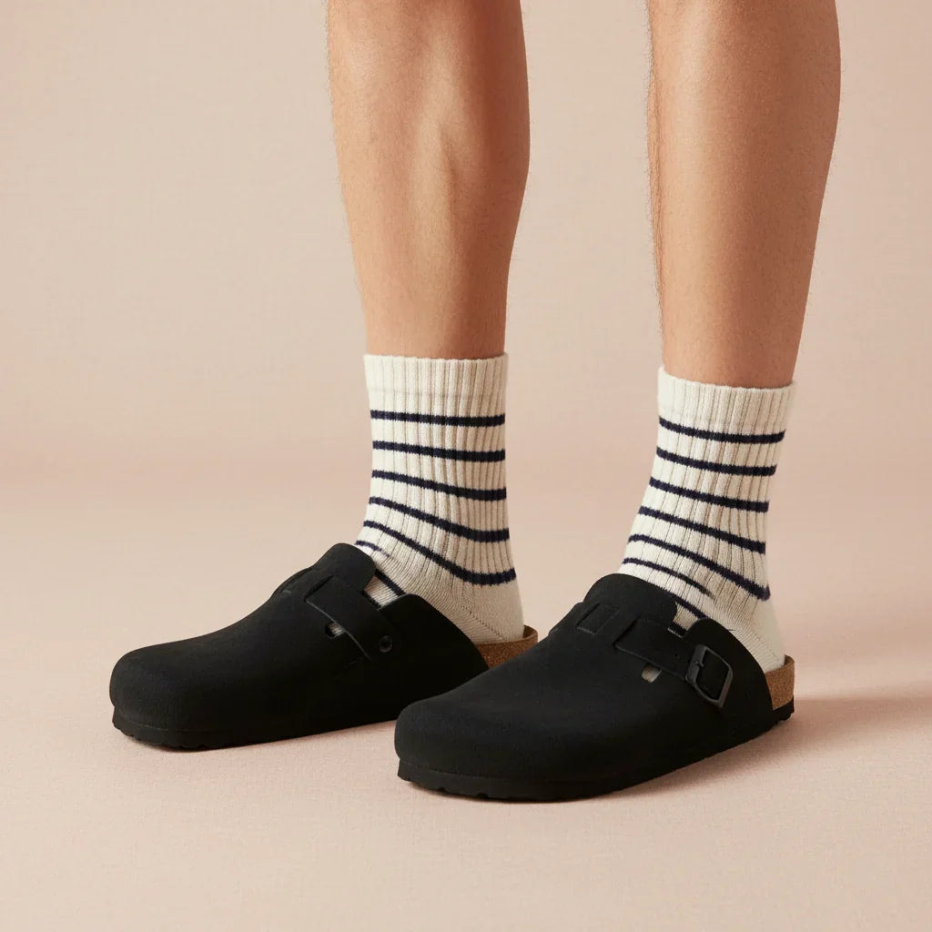 Haze Men's Leather Clog