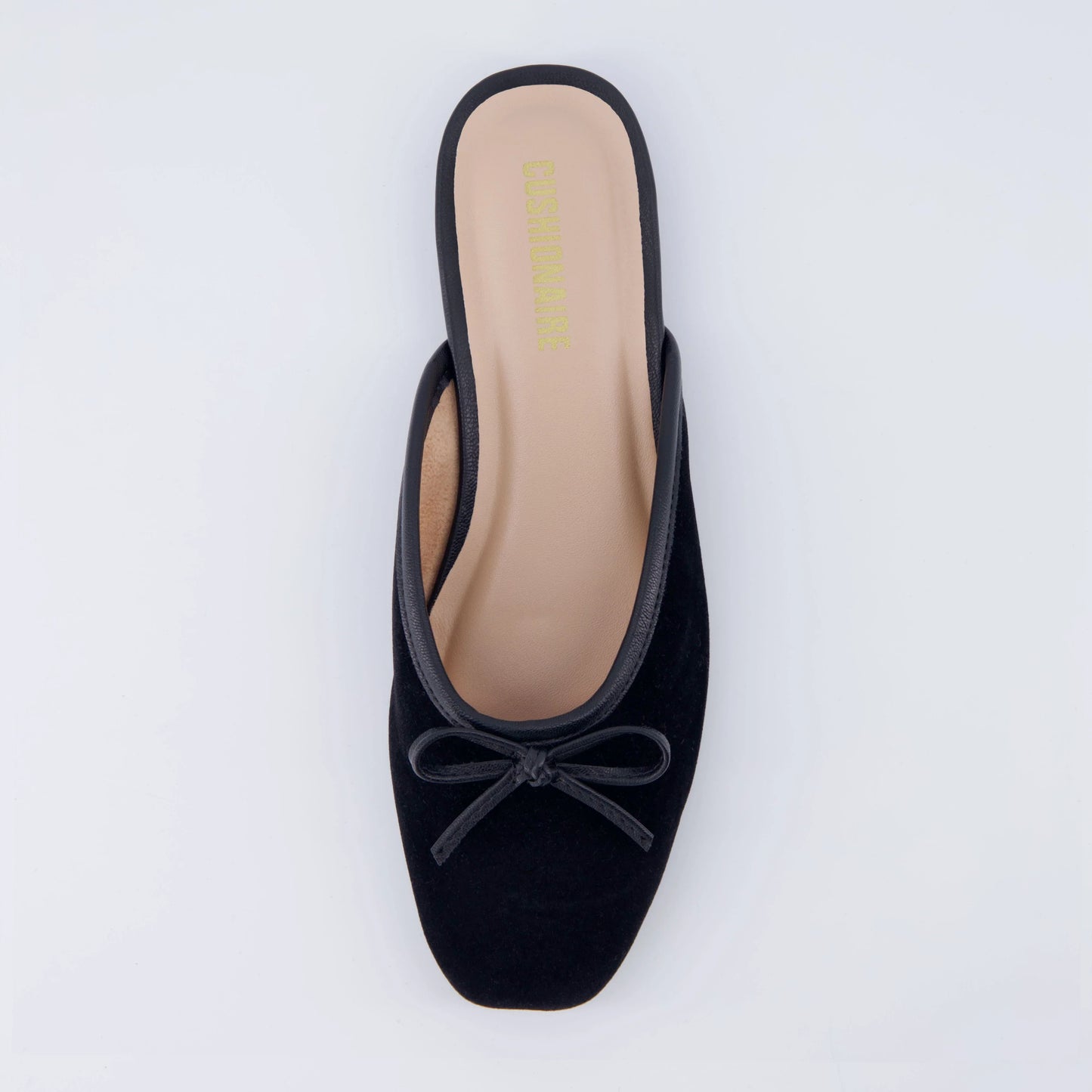 Jade Velvet Ballet Mule