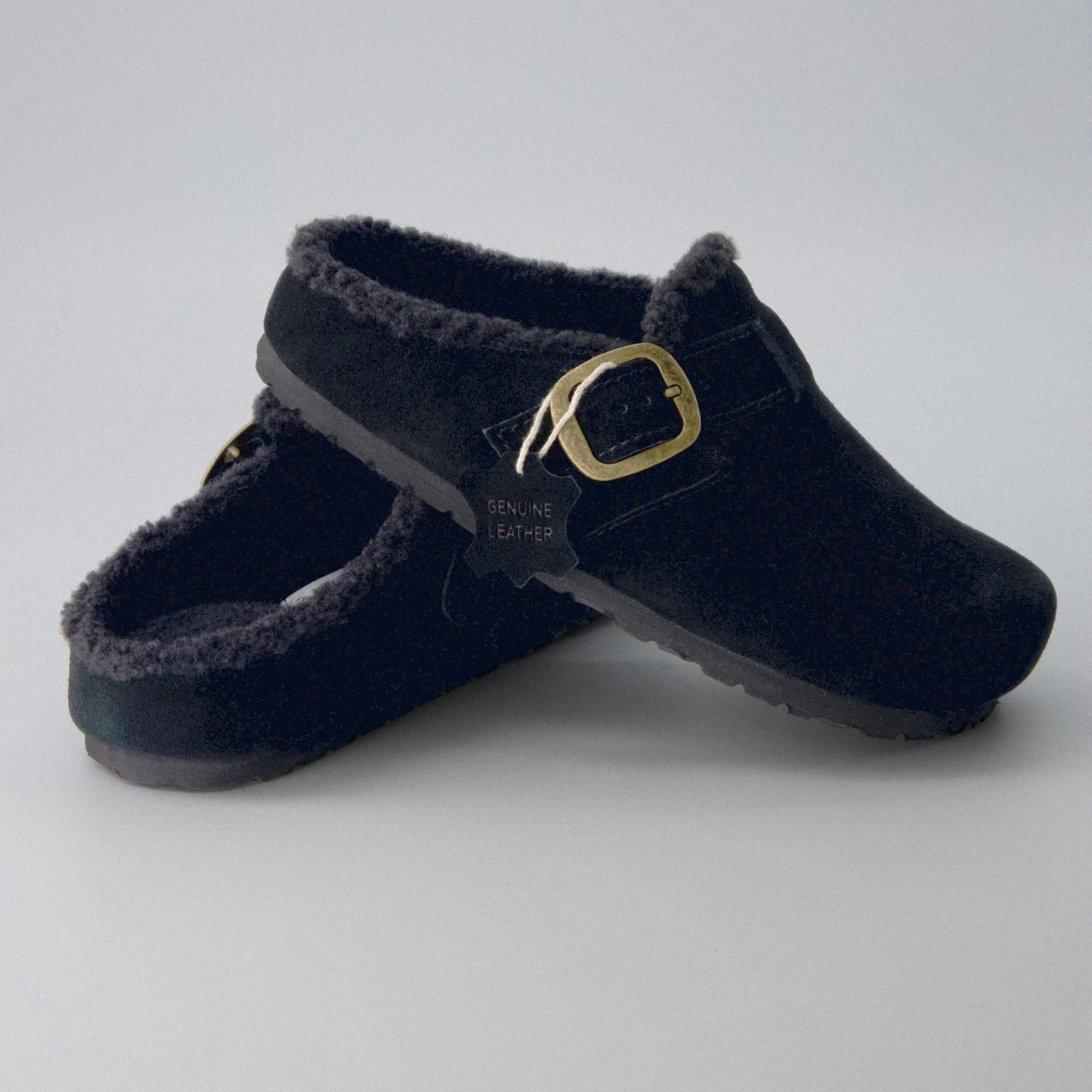 Haven Cozy Leather Clogs