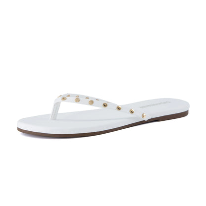 Confetti Studded Flip-Flops