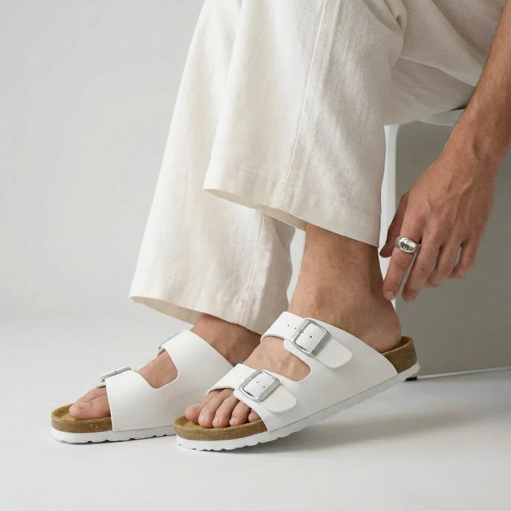 Lane Men's Cork Footbed Sandal