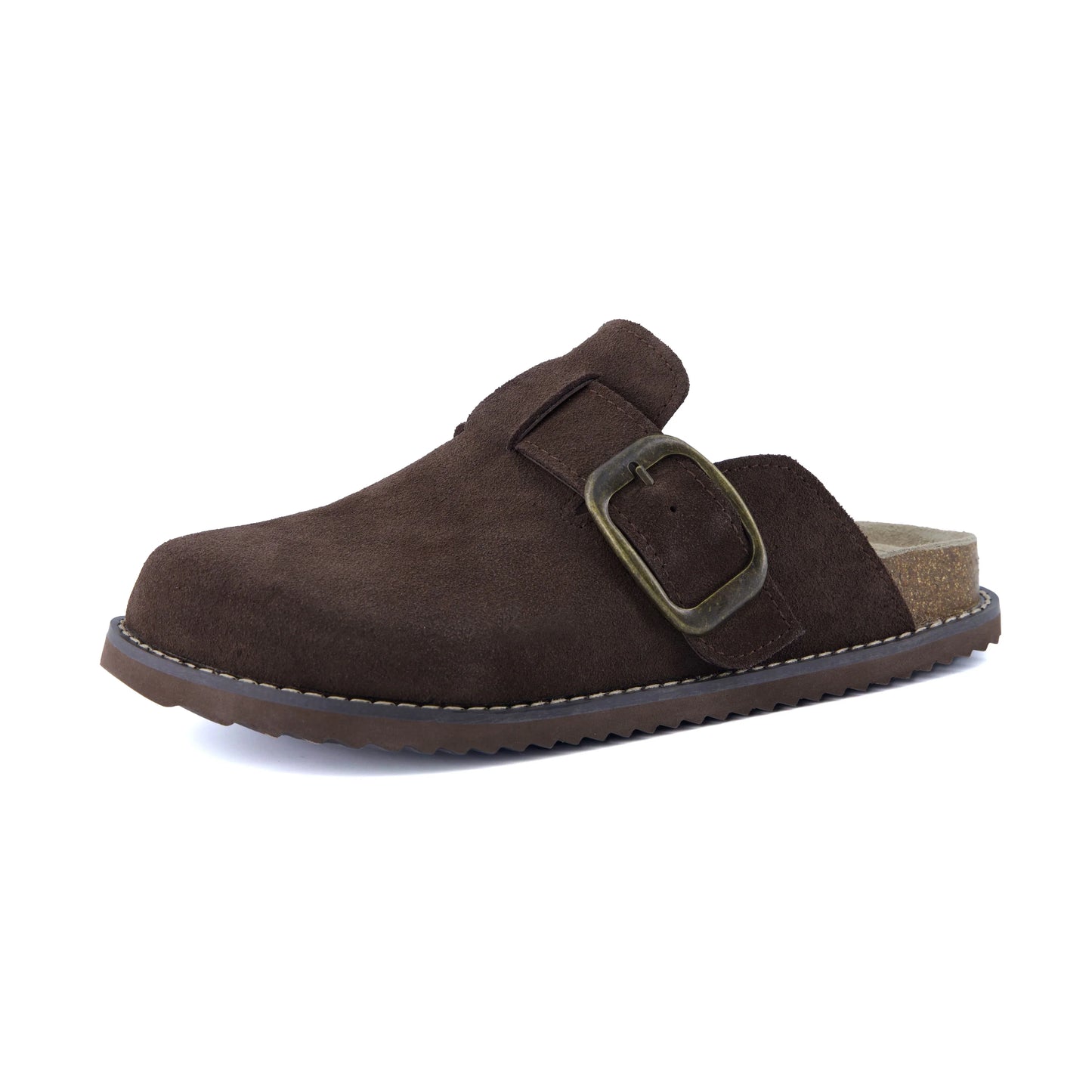 Blain Suede Slip-On Clogs