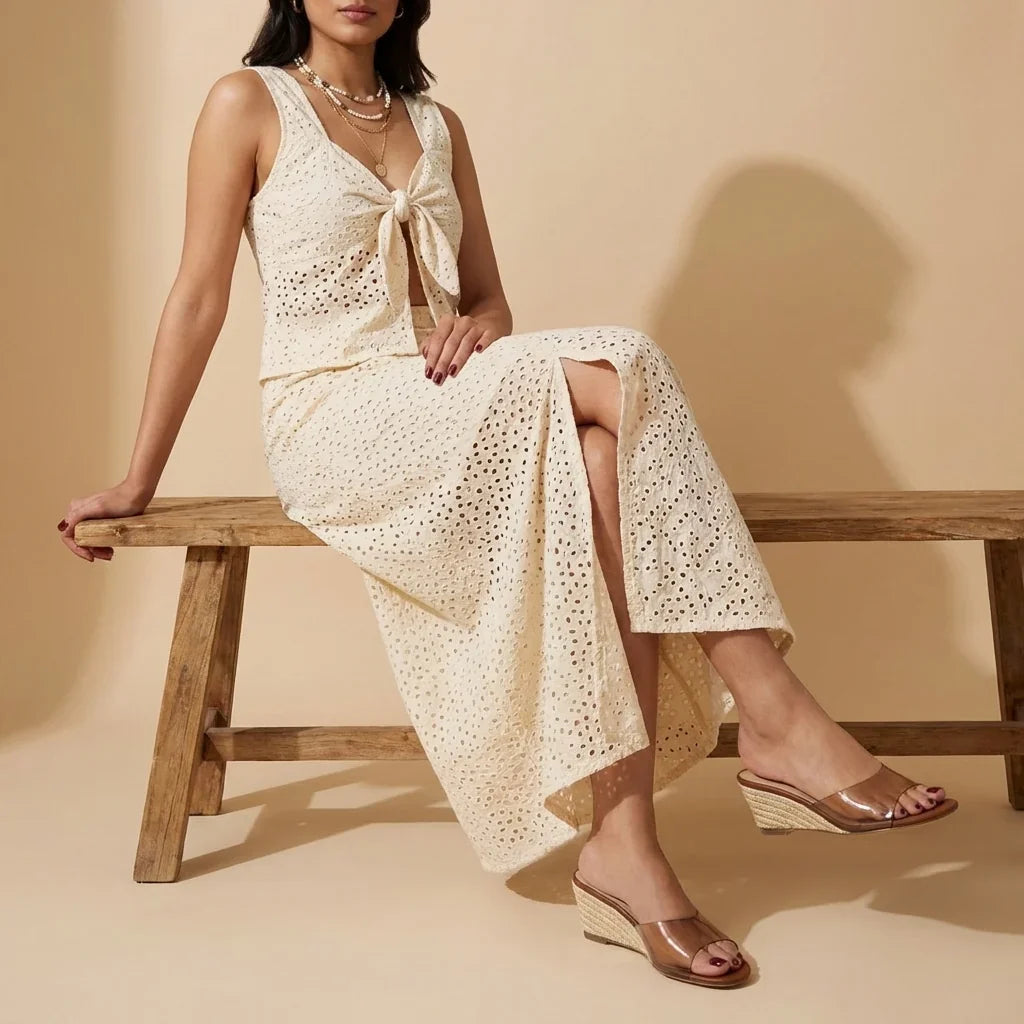 Brit Dress Wedge Espadrille Sandal