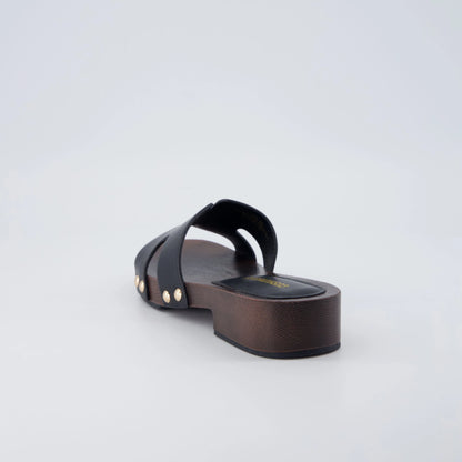 Thai Vegan Leather Platform Sandals