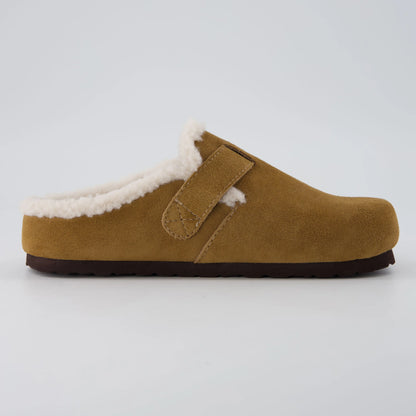 Haven Cozy Leather Clogs