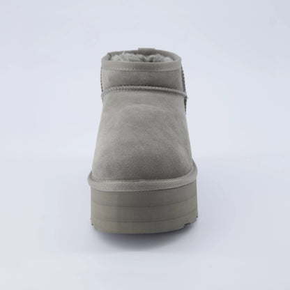 Hippy Cozy Platform Ankle Boot