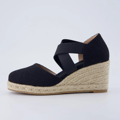 Chica Espadrille Wedge Sandals