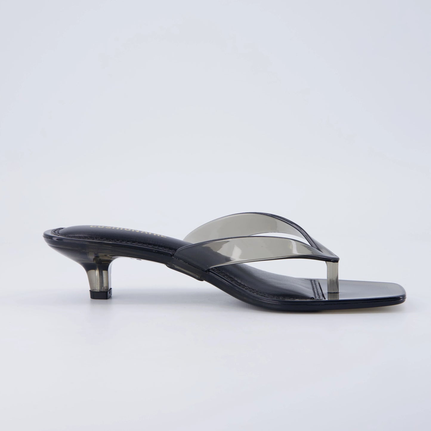 Riot Jelly Thong Kitten Heels