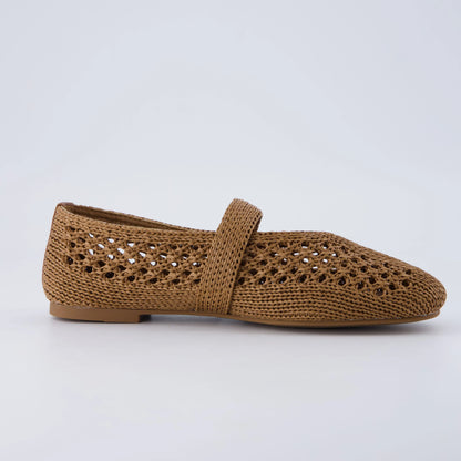 Monet Woven Mary Jane Flats