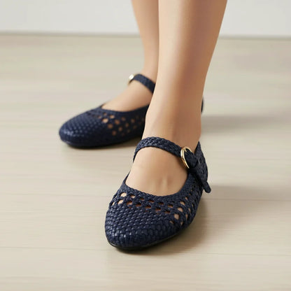 Windsor Woven Mary Jane