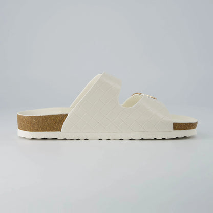 Lang Woven Cork Footbed Sandal