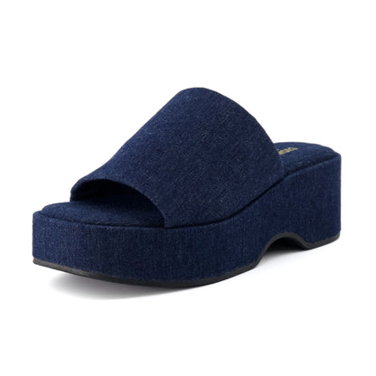 Spin One-Band Platform Sandal