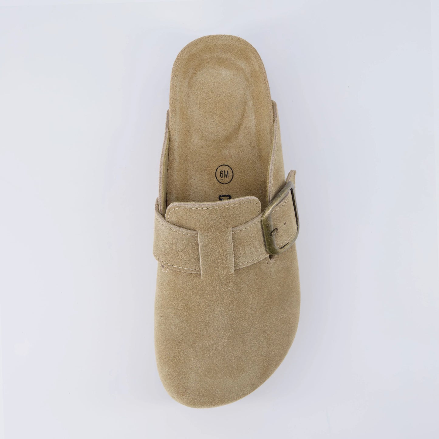 Granola Suede Platform Clog