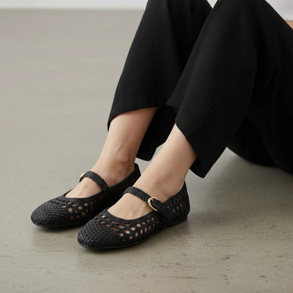 Windsor Woven Mary Jane