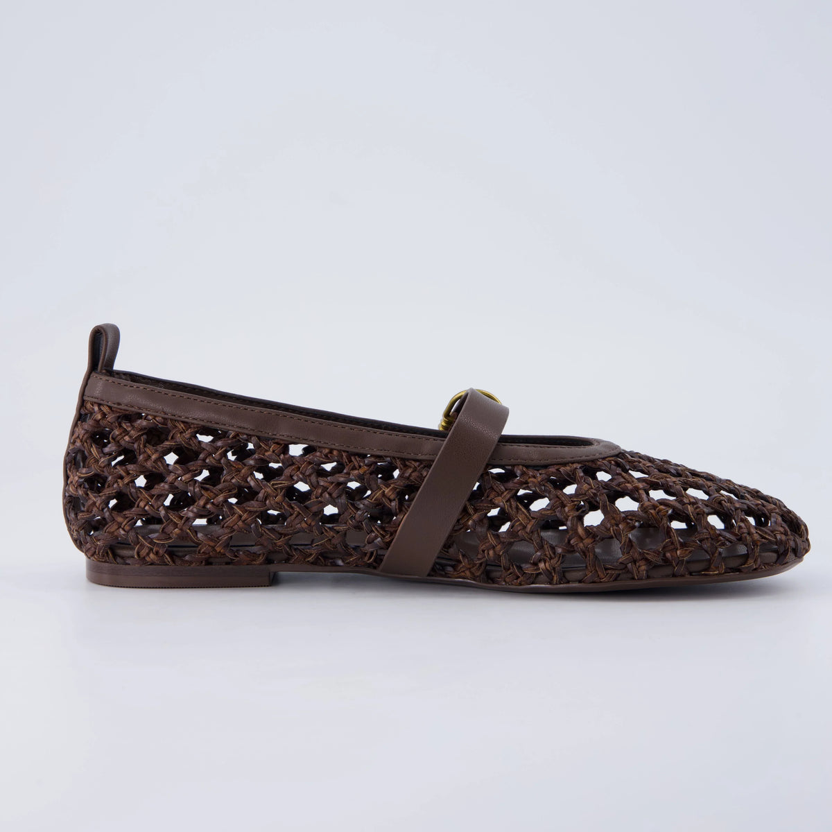 Wendy Woven Mary Jane Flats