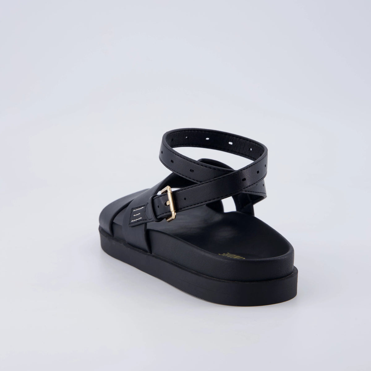 Erika Cut-Out Ankle Wrap Sandals