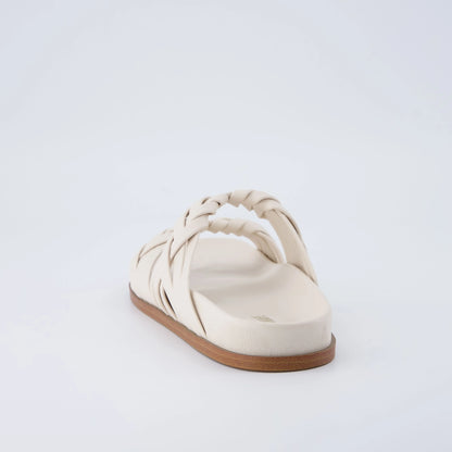 Lens Braided Strap Sandals