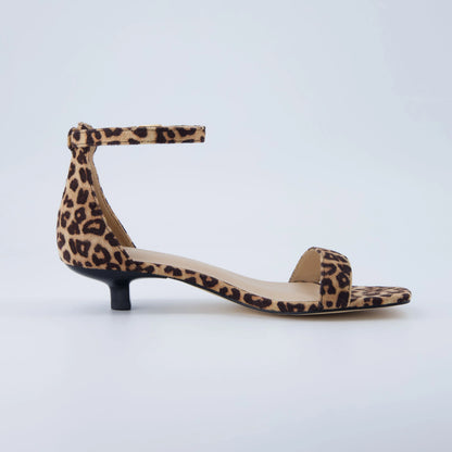 Solo Kitten Heel Sandal