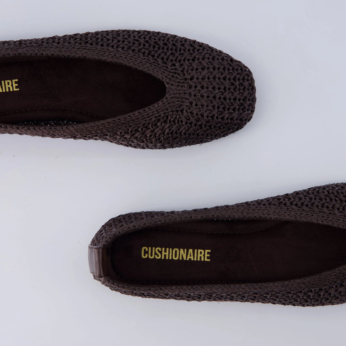Gilt Woven Ballet Flats