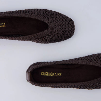 Gilt Woven Ballet Flats