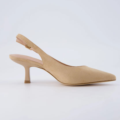 Saby Slingback Kitten Heels