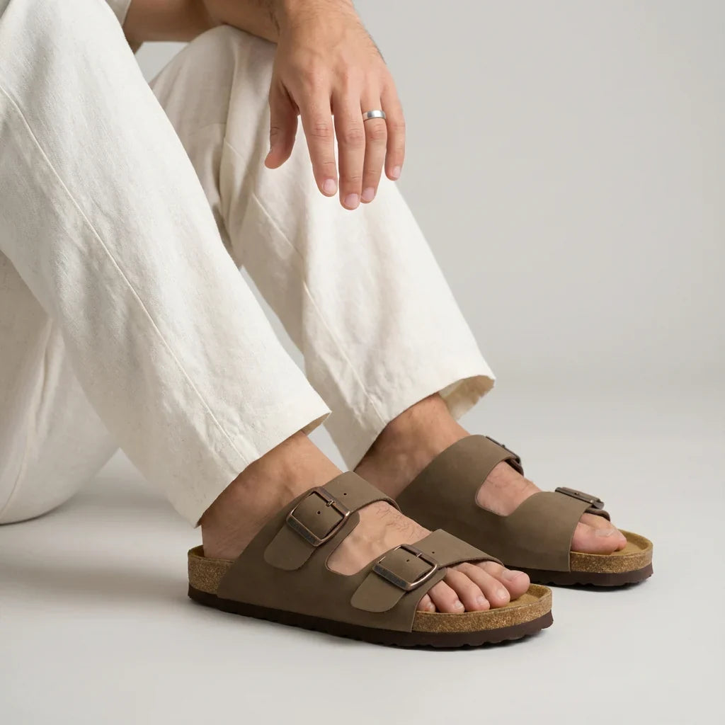 Lane Men's Cork Footbed Sandal