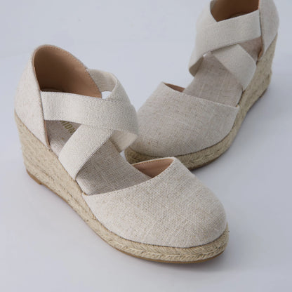 Chica Espadrille Wedge Sandals