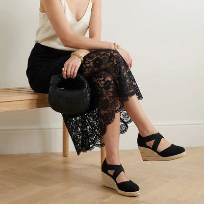 Chica Espadrille Wedge Sandals