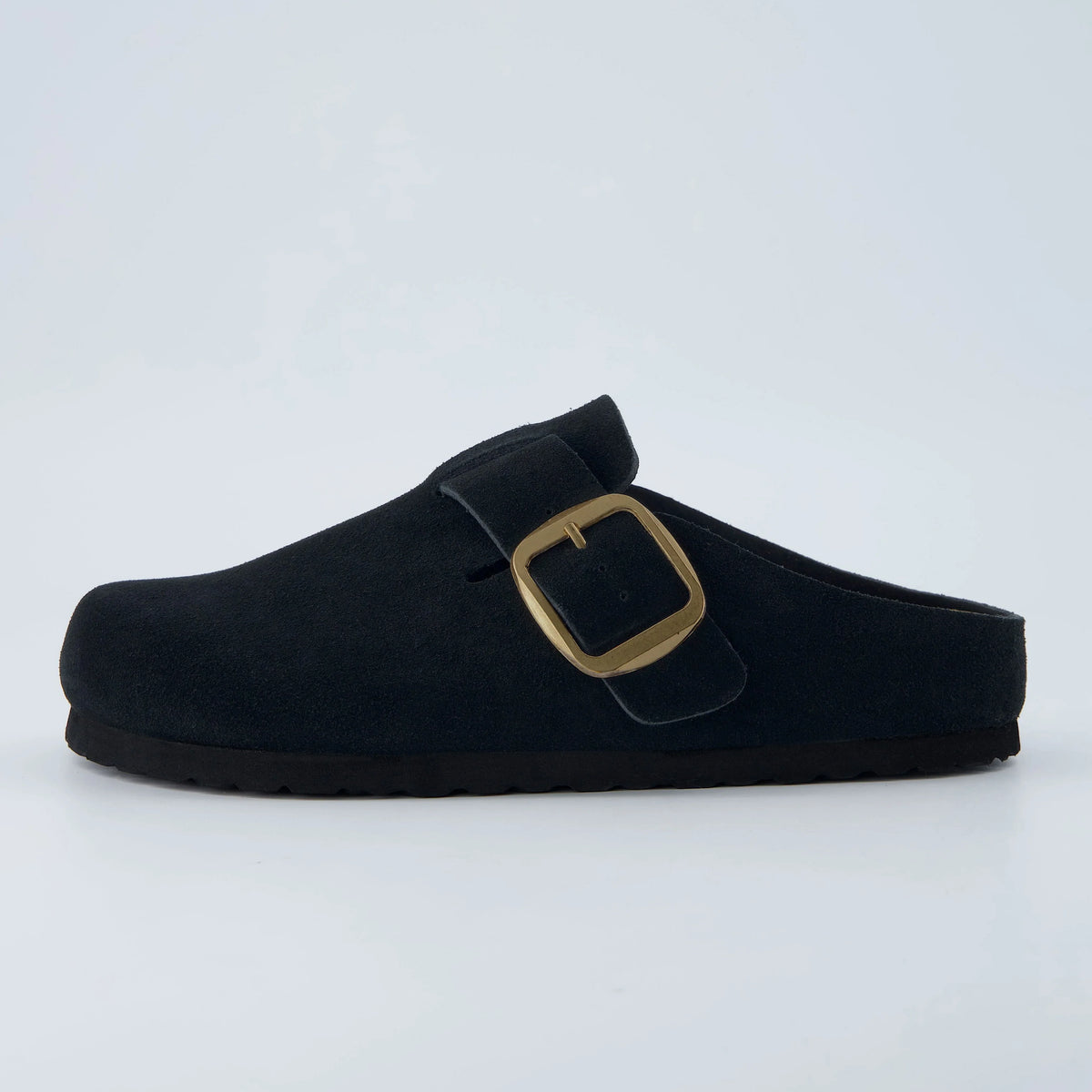 Rusty Leather Clogs