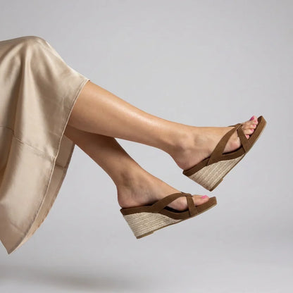 Ferry Espadrille Wedge Sandals