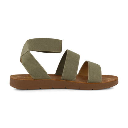 Indego Two Band Stretch Sandal
