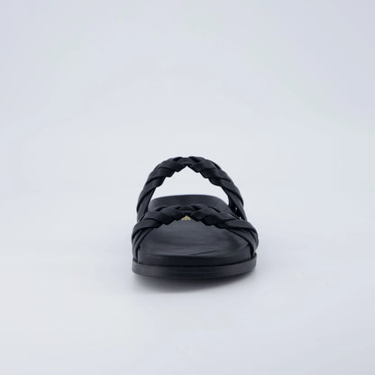 Lens Braided Strap Sandals