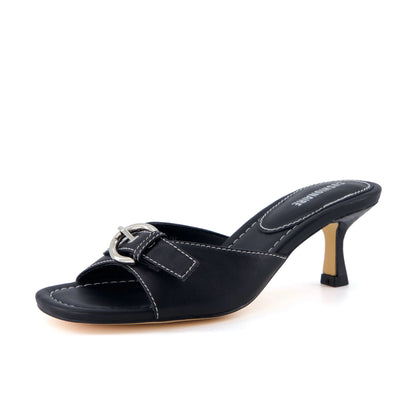 Belle Kitten Heel Sandals