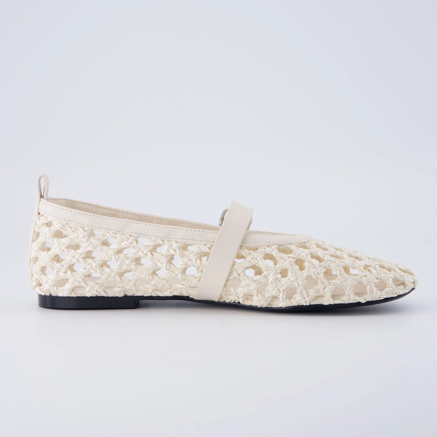 Wendy Woven Mary Jane Flats