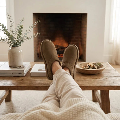 Hilo-3 Cozy Suede Slippers