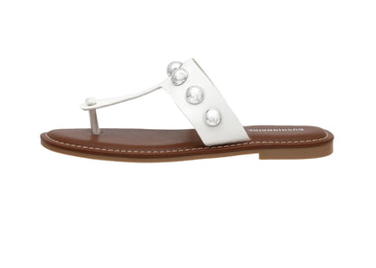 Cindy Studded Thong Sandal