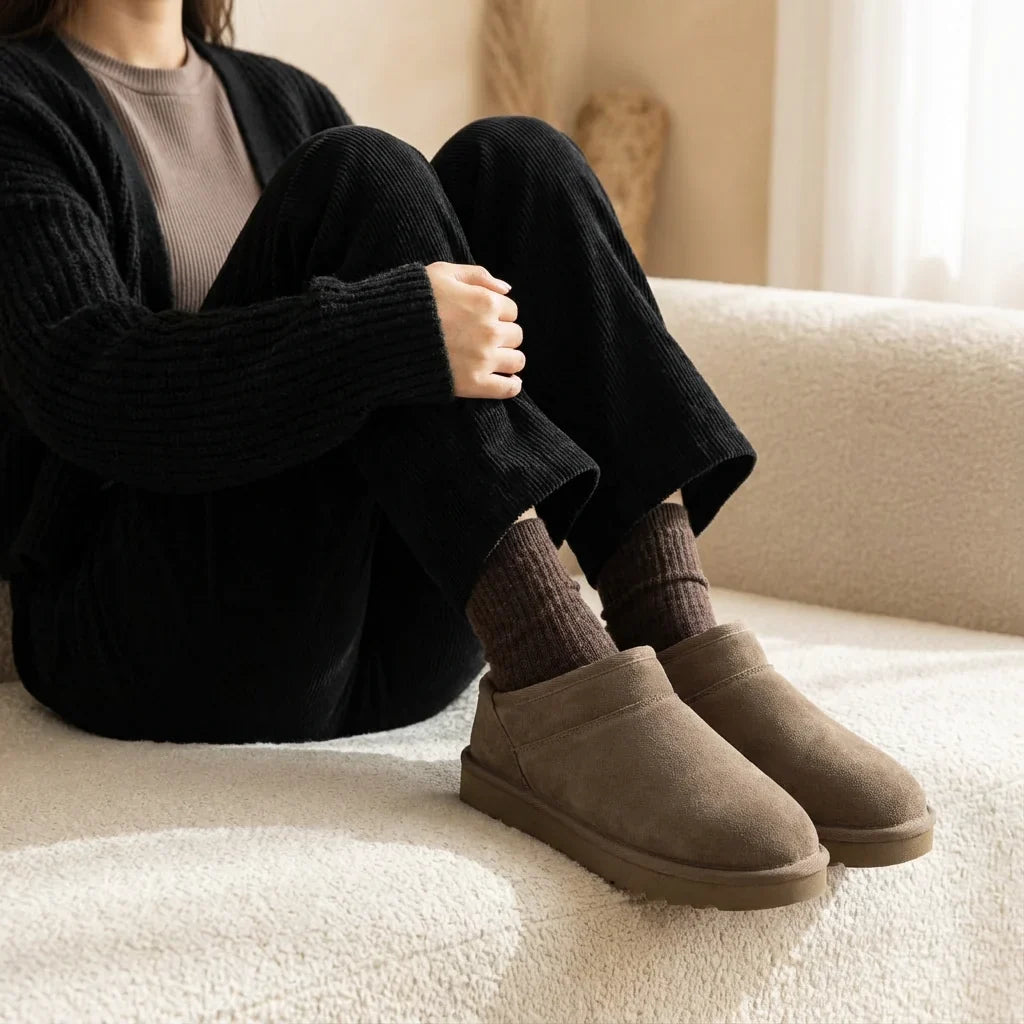Hilo-3 Cozy Suede Slippers