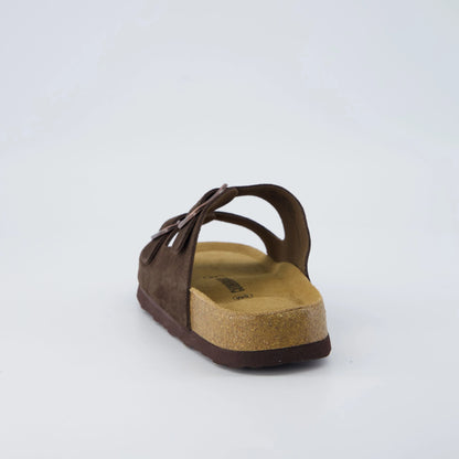 Logo Leather Sandal