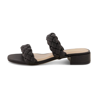 Nan Braided Two Band Dress Sandal