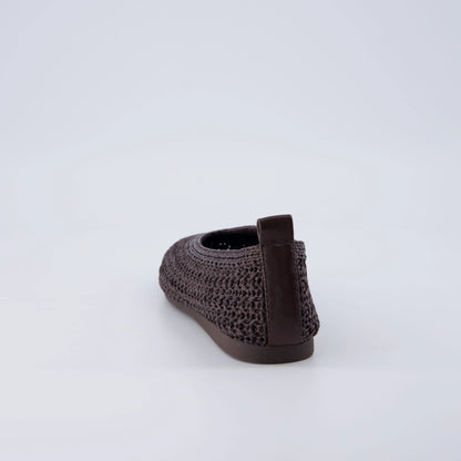 Gilt Woven Ballet Flats