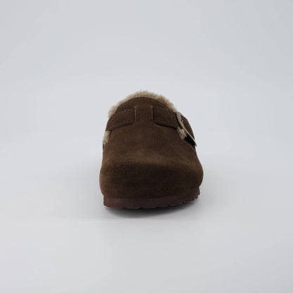 Haven Cozy Leather Clogs