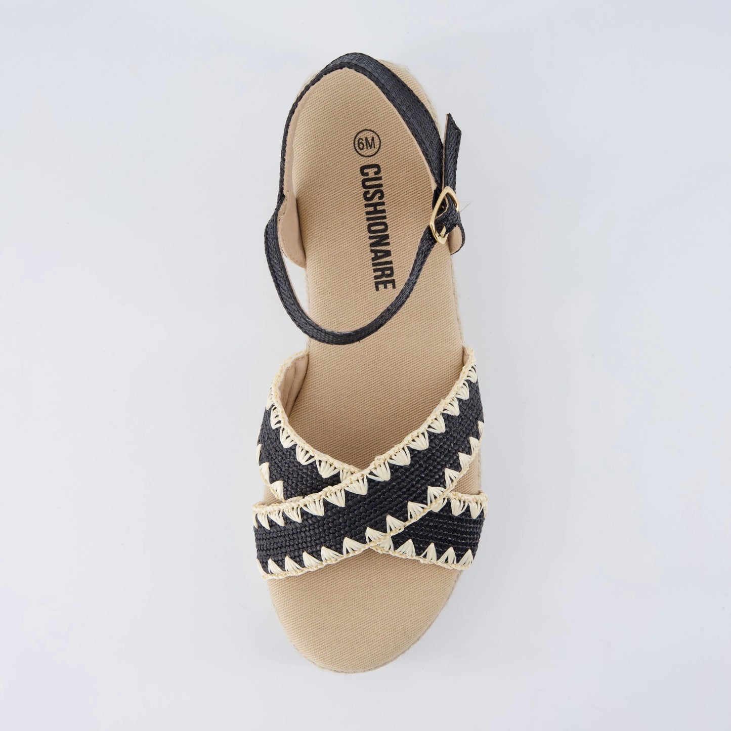 Ola Raffia Platform Sandals