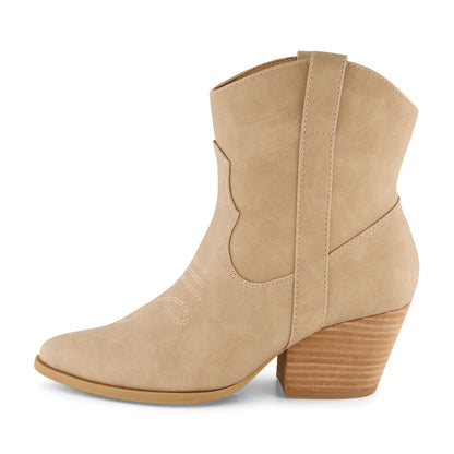 Rocky Western Stacked Heel Boot