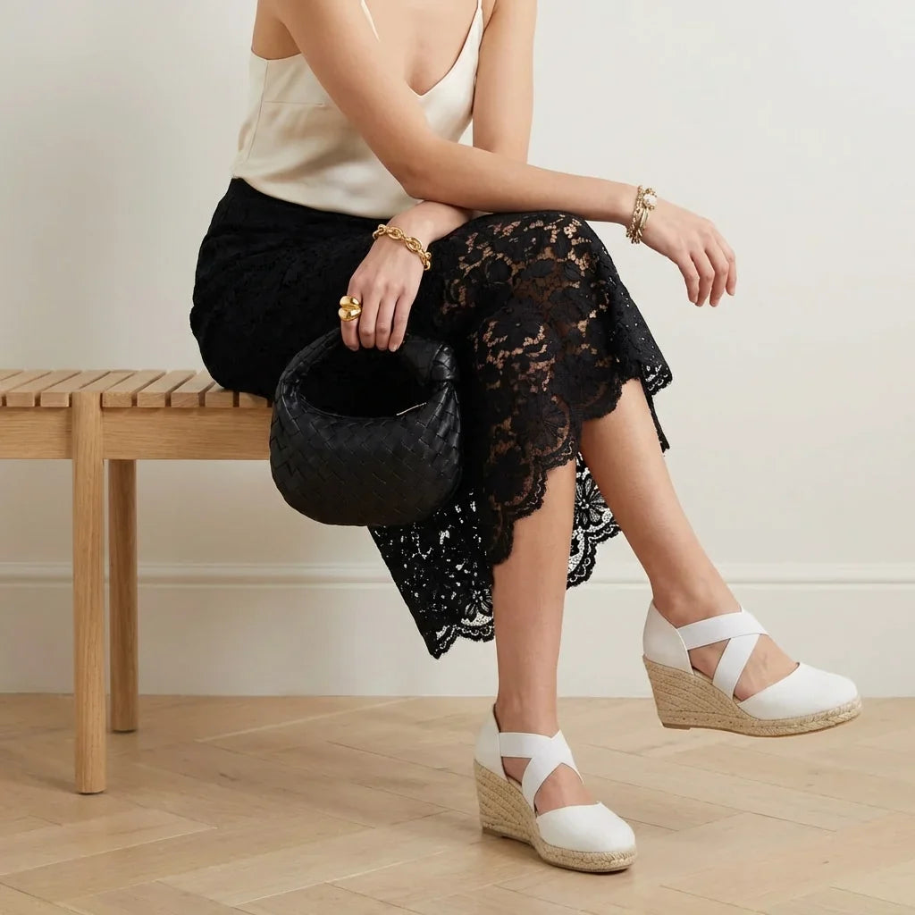 Chica Espadrille Wedge Sandals