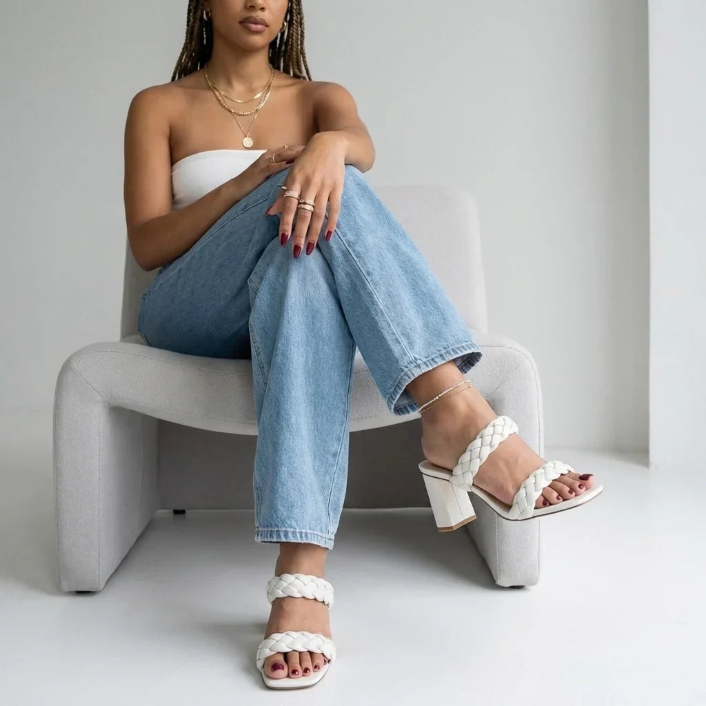 Irine Block Heel Sandals
