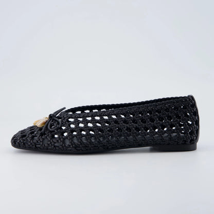 Witty Woven Ballet Flats