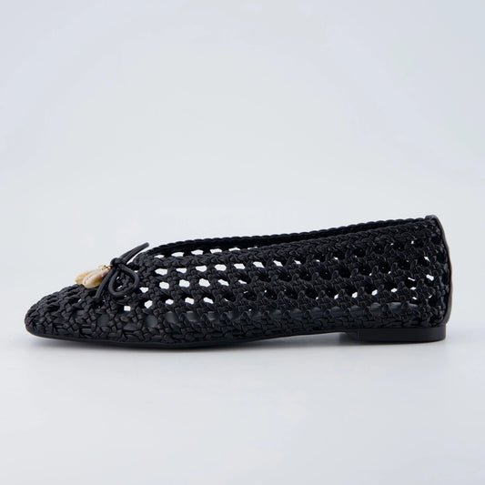 Witty Woven Ballet Flats