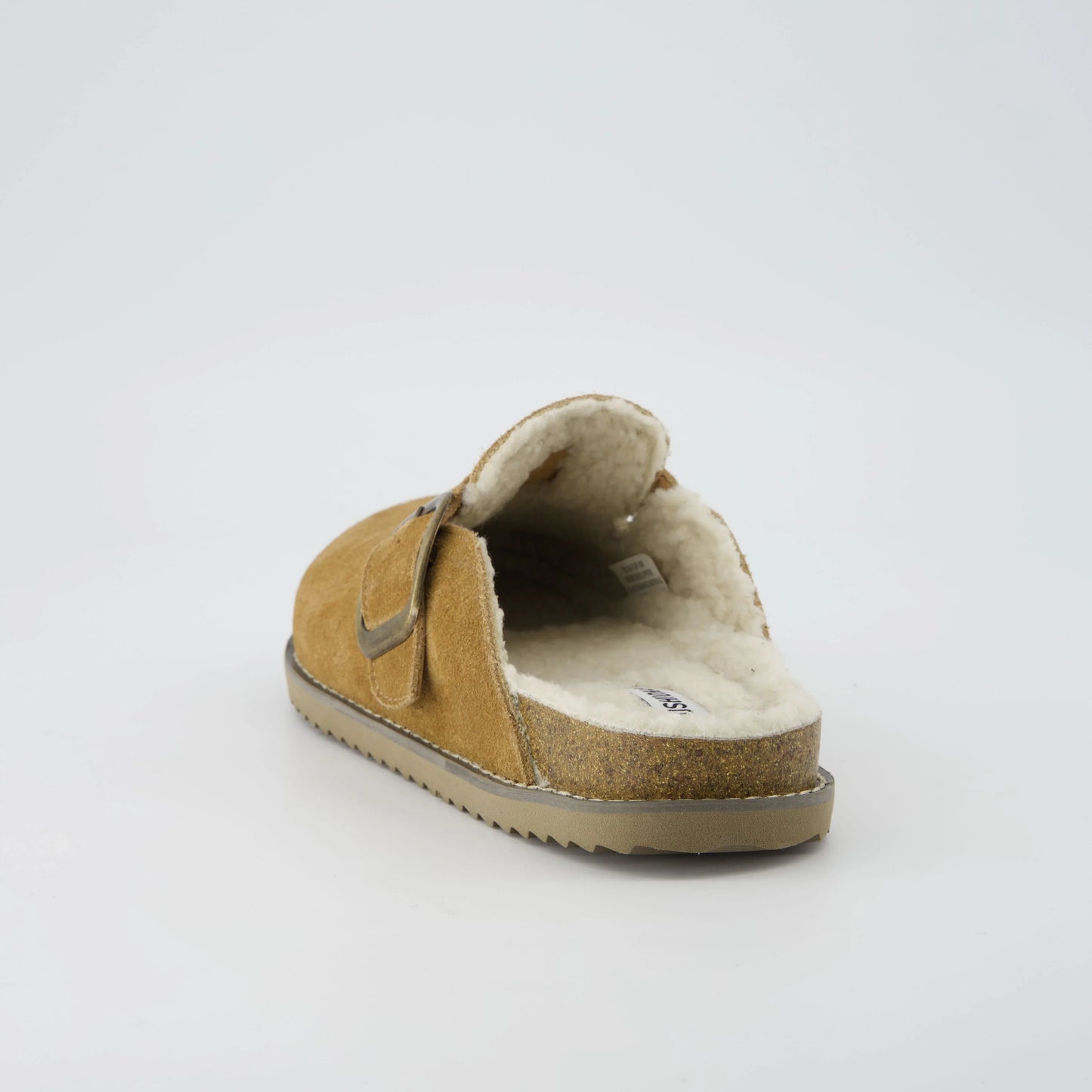 Blain Fur Genuine Suede Clogs