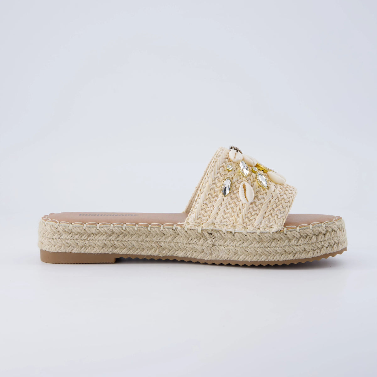 Playa Espadrille Slide Sandals
