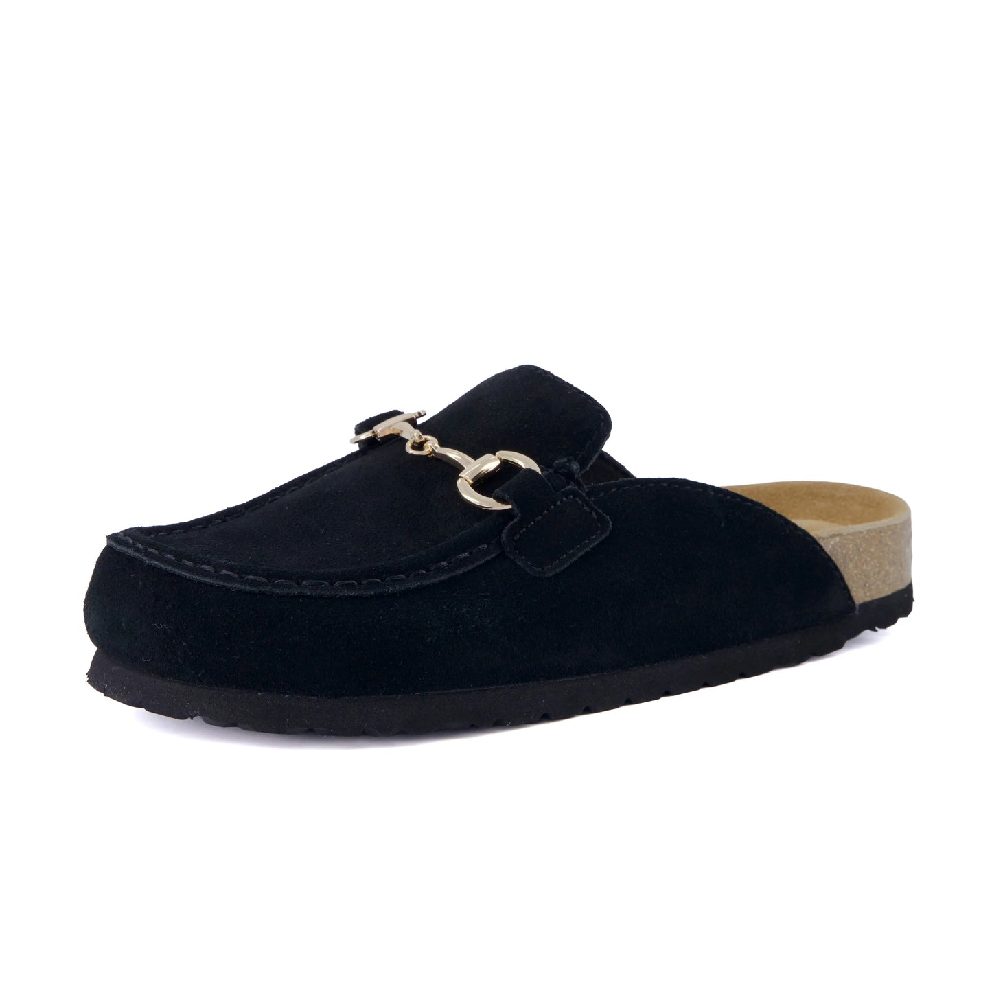 Cliff Suede Clog Mules
